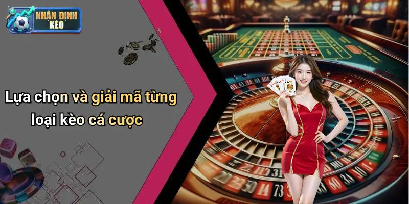 Lựa chọn và giải mã từng loại kèo cá cược