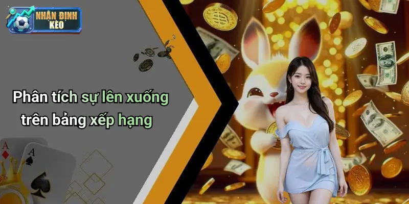 Phân tích sự lên xuống trên bảng xếp hạng