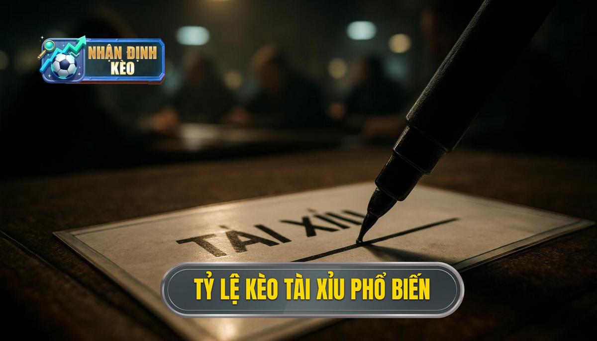 Các loại tỷ lệ kèo tài xỉu phổ biến nhất hiện nay