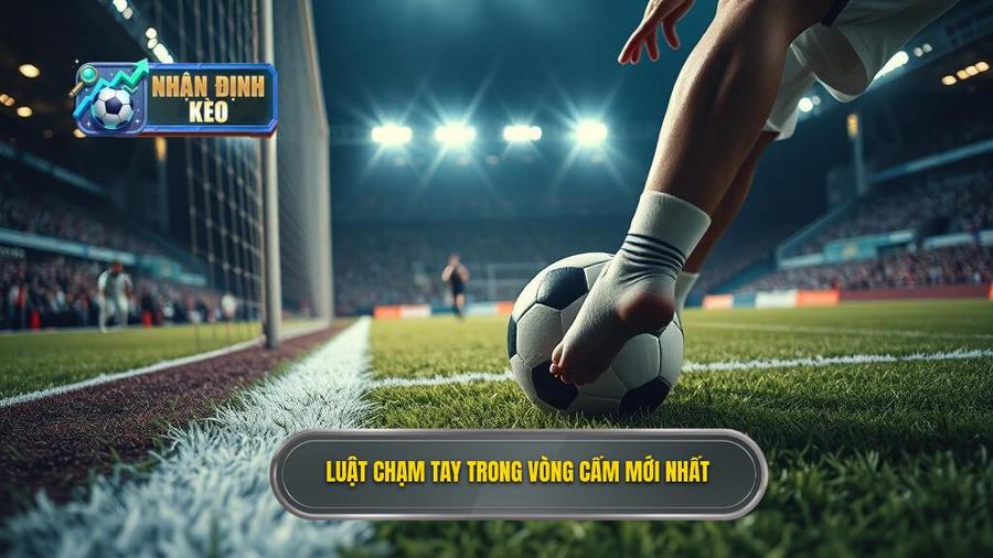 1. Luật chạm tay trong vòng cấm mới nhất