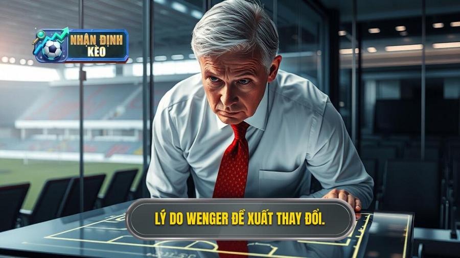 3. Lý do Wenger đề xuất thay đổi.