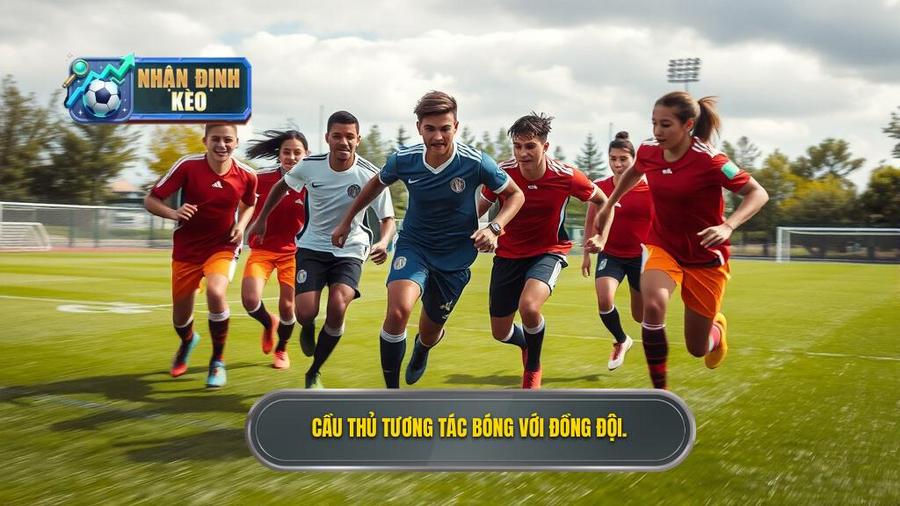 3. Tương tác với bóng và đồng đội