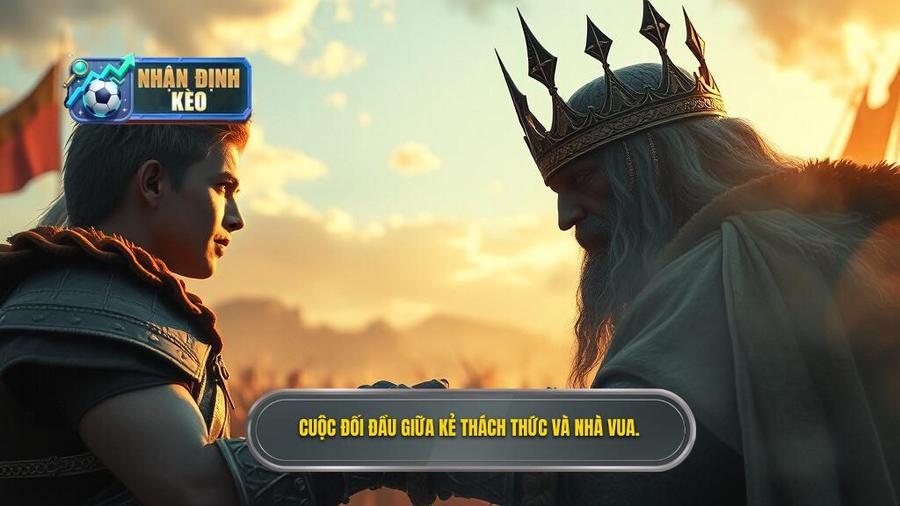 1. Cuộc đối đầu giữa kẻ thách thức và nhà vua.