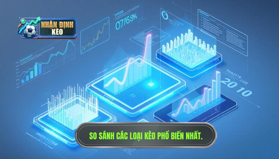 Bảng so sánh các loại kèo phổ biến và cách tiếp cận